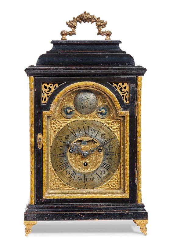      OROLOGIO DA TAVOLO, VIENNA, INIZI SECOLO XIX   - Auction Online Auction | Furniture and Works of Art from private collections and from a Veneto property - part three - Pandolfini Casa d'Aste