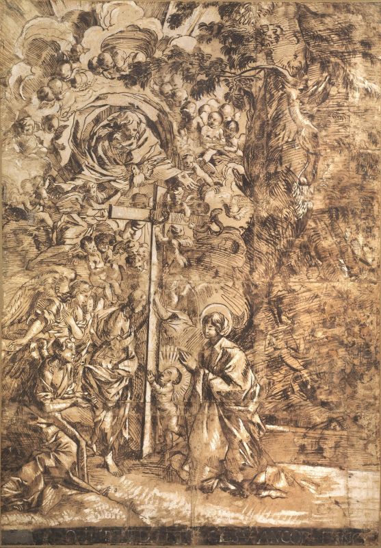      Artista della fine del sec. XVII   - Auction Works on paper: 15th to 19th century drawings, paintings and prints - Pandolfini Casa d'Aste