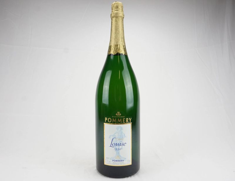      Cuve&eacute; Louise Pommery 1990   - Auction Il Fascino e l'Eleganza - A journey through the best Italian and French Wines - Pandolfini Casa d'Aste