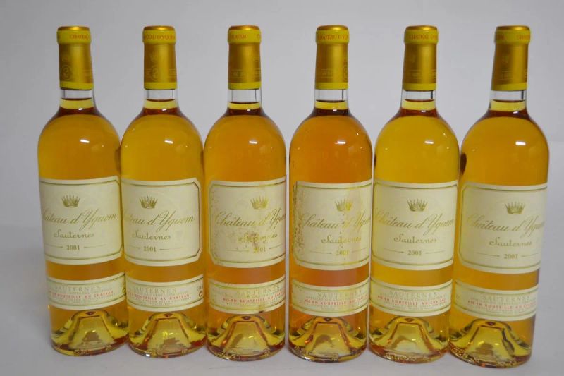 Chateau d Yquem 2001  - Asta PANDOLFINI PER EXPO 2015: VINI PREGIATI E DA COLLEZIONE - Pandolfini Casa d'Aste