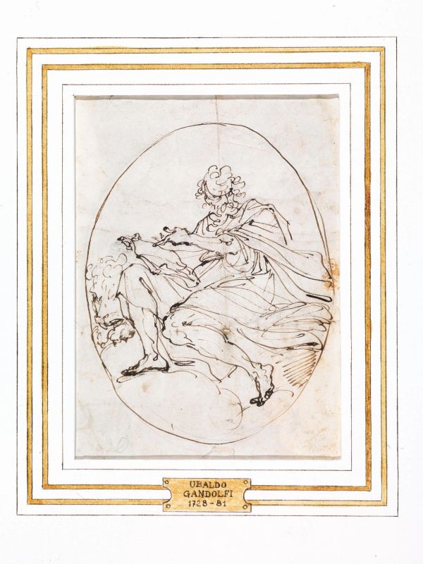      Ubaldo Gandolfi   - Auction Works on paper: 15th to 19th century drawings, paintings and prints - Pandolfini Casa d'Aste