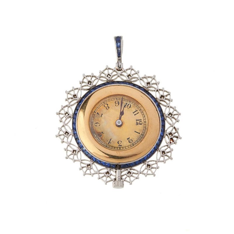 



PENDENTE CON OROLOGIO  - Asta OROLOGI - Pandolfini Casa d'Aste