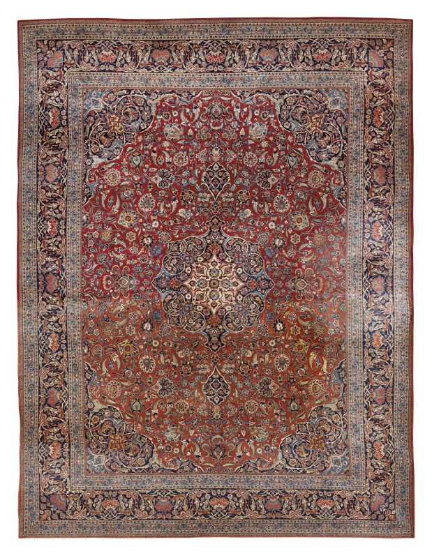 TAPPETO KASHAN, PERSIA, 1920  - Auction TIMED AUCTION | RUGS - Pandolfini Casa d'Aste