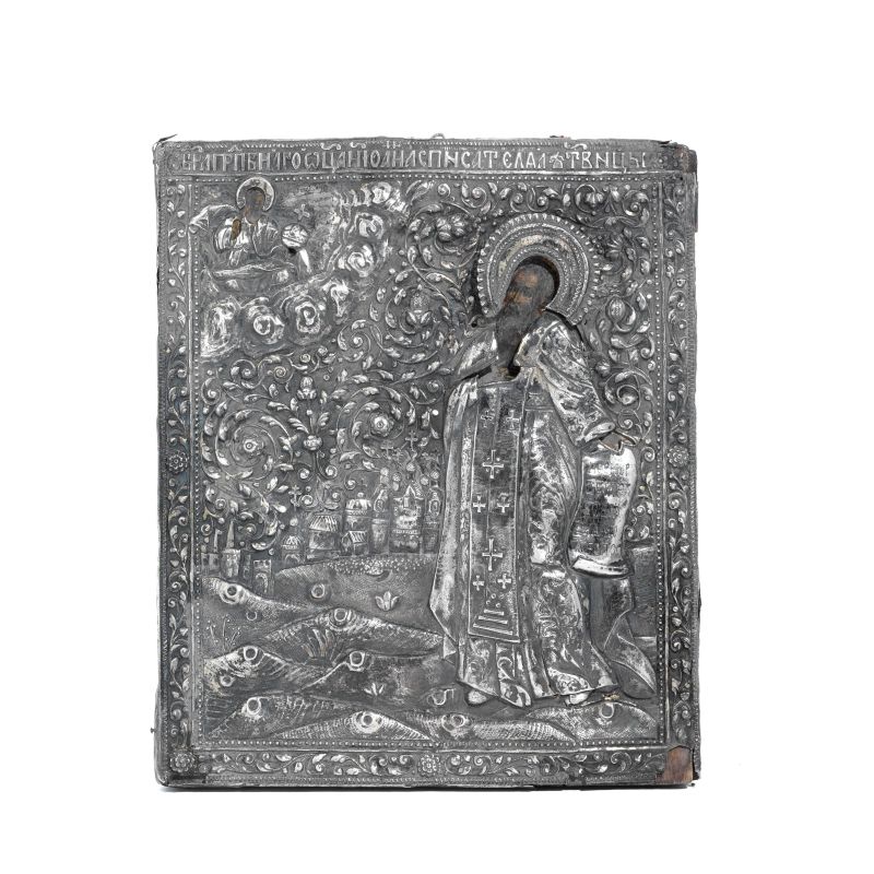 ICON, ST. PETERSBURG, 1747  - Auction ITALIAN AND EUROPEAN SILVER - Pandolfini Casa d'Aste