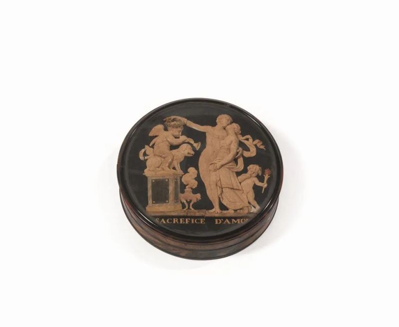 TABACCHIERA, INIZI SECOLO XIX  - Auction Italian and European silver and objets de vertu - Pandolfini Casa d'Aste