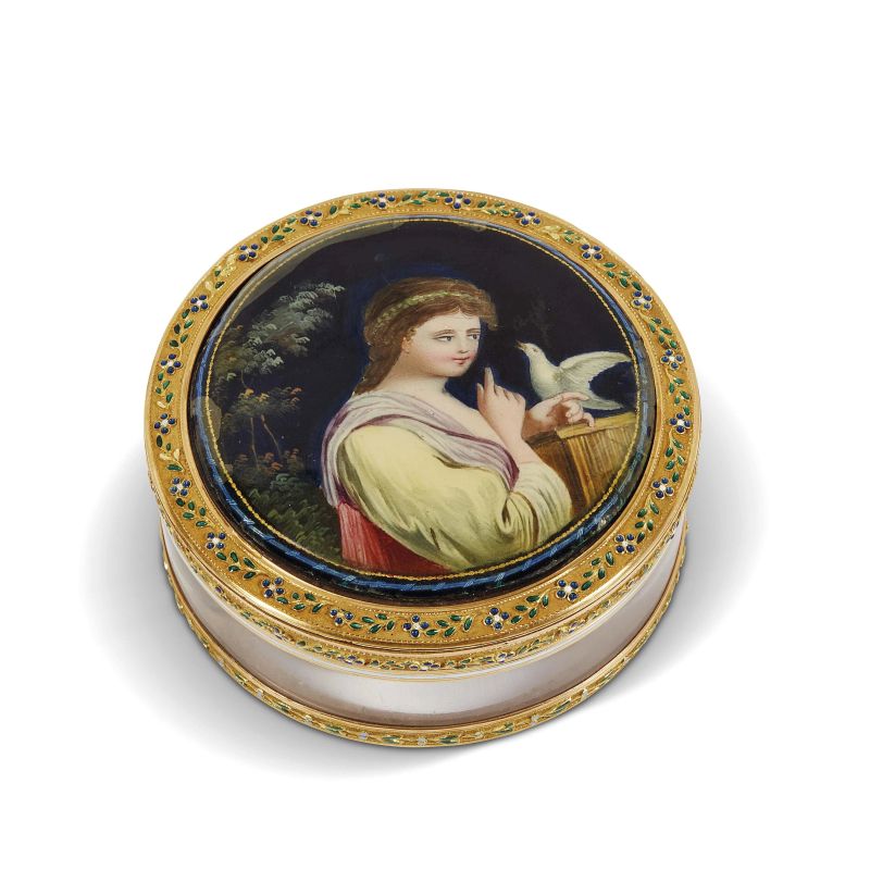 A FRENCH SNUFFBOX, EARLY 19TH CENTURY  - Auction INTERNATIONAL FINE ART and russian objets de vertu - Pandolfini Casa d'Aste
