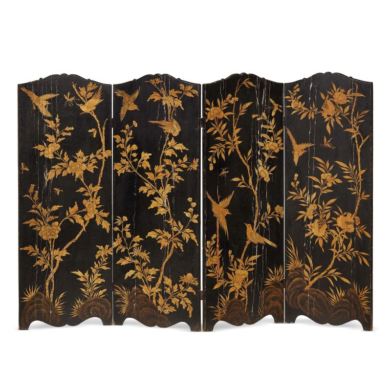 A PIEDMONTESE SCREEN, 19TH CENTURY  - Auction FURNITURE, OBJECTS OF ART AND SCULPTURES FROM PRIVATE COLLECTIONS - Pandolfini Casa d'Aste