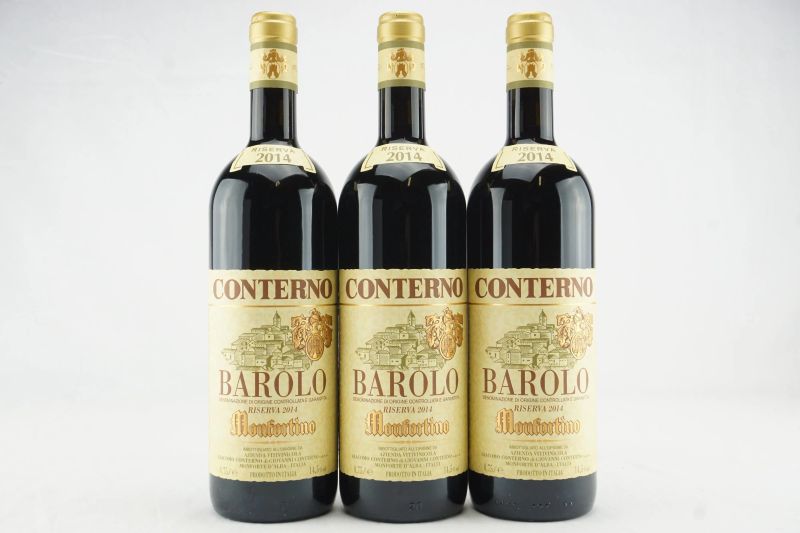 Barolo Monfortino Riserva Giacomo Conterno 2014  - Auction THE SIGNIFICANCE OF PASSION - Fine and Rare Wine - Pandolfini Casa d'Aste