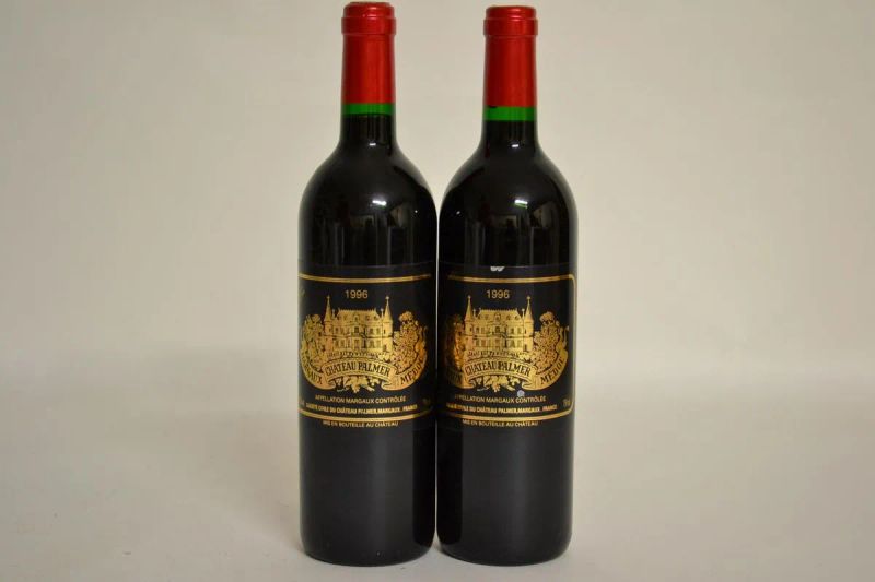 Chateau Palmer 1996  - Asta La passione di una vita. Vini pregiati dalla cantina dell' Enoteca Marcucci - Pandolfini Casa d'Aste