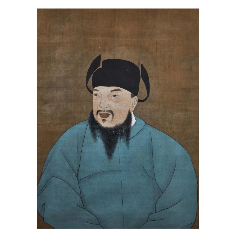 



PORTRAIT OF A MANDARIN, CHINA, QING DYNASTY, 19TH CENTURY  - Auction Asian Art | 东方艺术 - Pandolfini Casa d'Aste