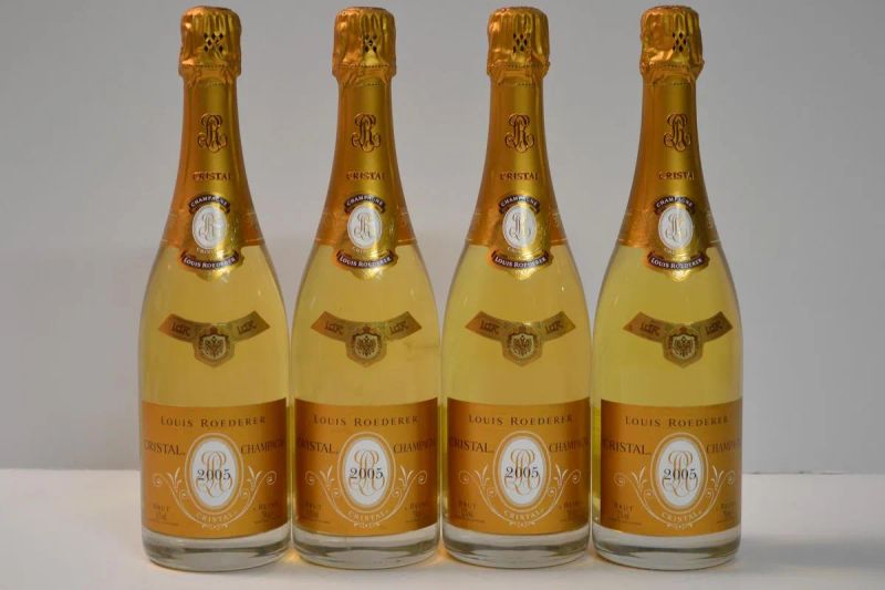 Cristal Louis Roederer 2005  - Auction Fine Wines from Important Private Italian Cellars - Pandolfini Casa d'Aste