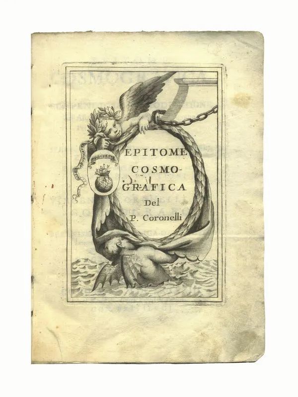 (Astronomia  Geofisica  Illustrati 600) CORONELLI, Vincenzo Maria           - Auction Old and Modern Master Prints and Drawings-Books - Pandolfini Casa d'Aste