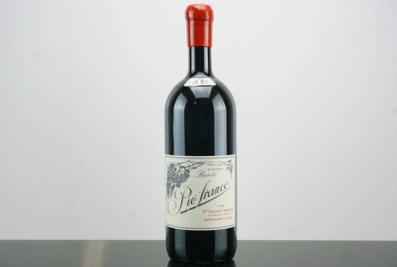 Barolo Pi&eacute; Franco Otin Fiorin Cappellano 2018  - Auction AS TIME GOES BY | Fine and Rare Wine - Pandolfini Casa d'Aste