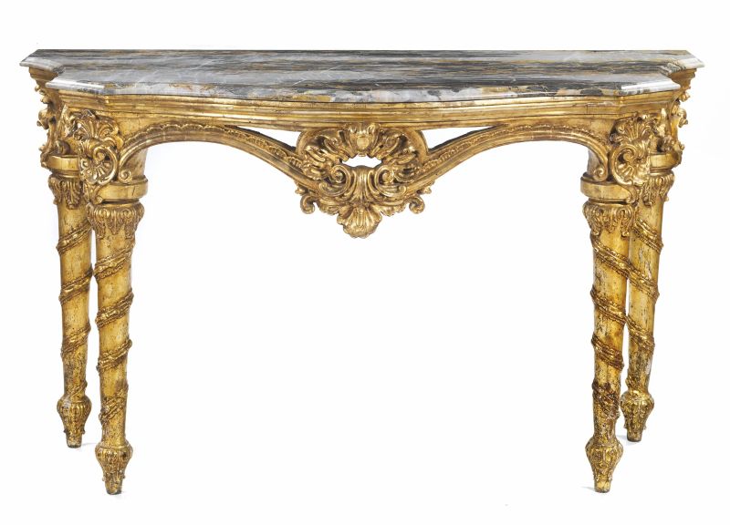      CONSOLE, TOSCANA, FINE SECOLO XVIII    - Auction European furniture and works of art - Pandolfini Casa d'Aste