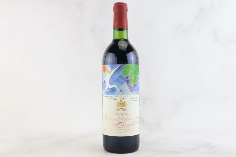 



Ch&acirc;teau Mouton Rothschild 1982  - Auction La Joie du Vin - Fine and Rare Wine - Pandolfini Casa d'Aste