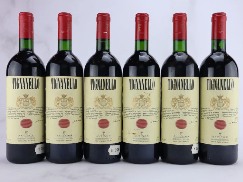 



Tignanello Antinori 1993  - Asta ALCHIMIA - Vini Pregiati e da Collezione - Pandolfini Casa d'Aste