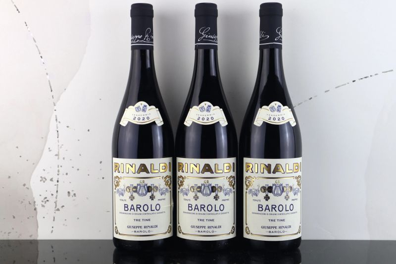 



Barolo Tre Tine Giuseppe Rinaldi 2020  - Asta FORMA - Vini Pregiati e da Collezione - Pandolfini Casa d'Aste