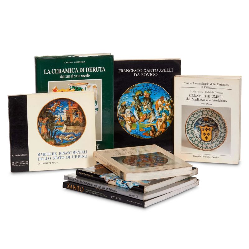 



MAIOLICA. UMBRIA. Lotto di otto volumi  - Asta CERAMICA. MAIOLICHE E PORCELLANE DAL RINASCIMENTO AL SETTECENTO - Pandolfini Casa d'Aste