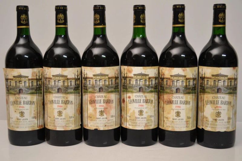 Chateau Leoville Barton 1986  - Auction Fine Wine and an Extraordinary Selection From the Winery Reserves of Masseto - Pandolfini Casa d'Aste