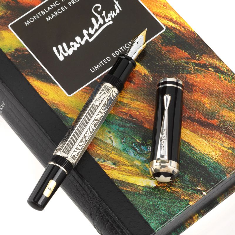 Montblanc : MONTBLANC &quot;MARCEL PROUST&quot; SERIE SCRITTORI PENNA STILOGRAFICA EDIZIONE LIMITATA N. 12311/21000 ANNO 1999  - Asta ASTA A TEMPO | OROLOGI E PENNE - Pandolfini Casa d'Aste