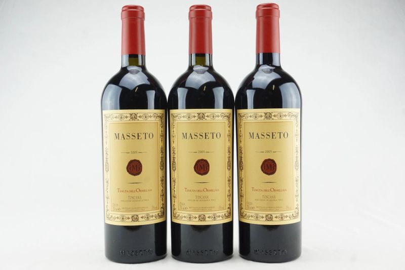 Masseto 2005  - Auction THE SIGNIFICANCE OF PASSION - Fine and Rare Wine - Pandolfini Casa d'Aste