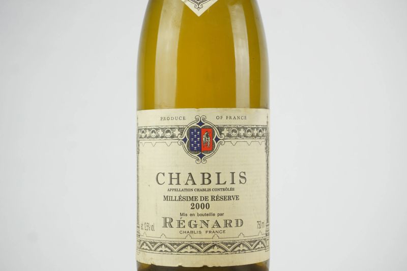      Chablis Mill&eacute;sime de Res&eacute;rve Regnard 2000   - Auction ONLINE AUCTION | Smart Wine & Spirits - Pandolfini Casa d'Aste