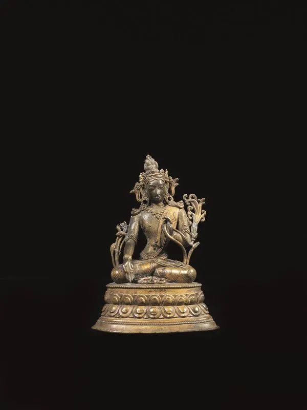 TARA CINO-TIBETANA, SEC. XVIII  - Auction Asian Art - Pandolfini Casa d'Aste