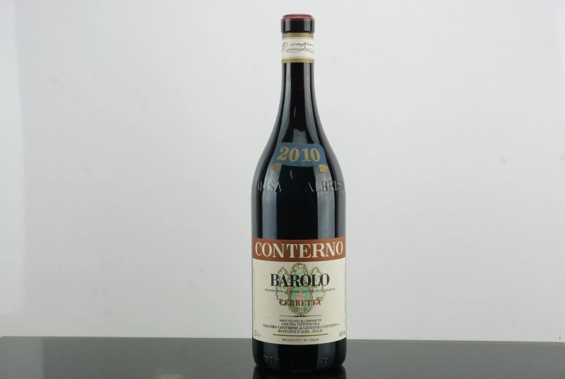 Barolo Cerretta Giacomo Conterno 2010  - Auction AS TIME GOES BY | Fine and Rare Wine - Pandolfini Casa d'Aste