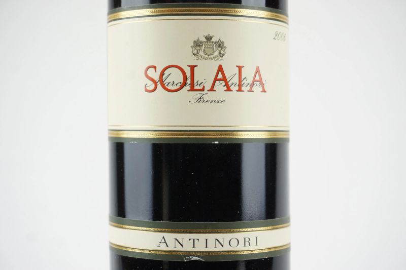 Solaia Antinori 2006  - Auction ONLINE AUCTION | Smart Wine - Pandolfini Casa d'Aste