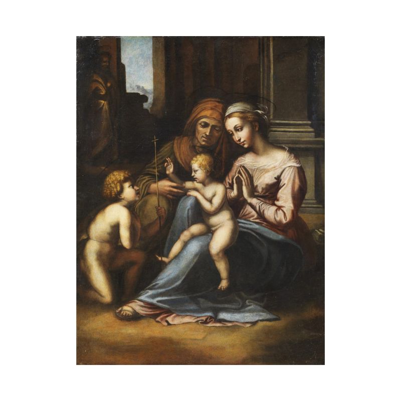 After Raffaello  - Auction TIMED AUCTION | OLD MASTER PAINTINGS - Pandolfini Casa d'Aste