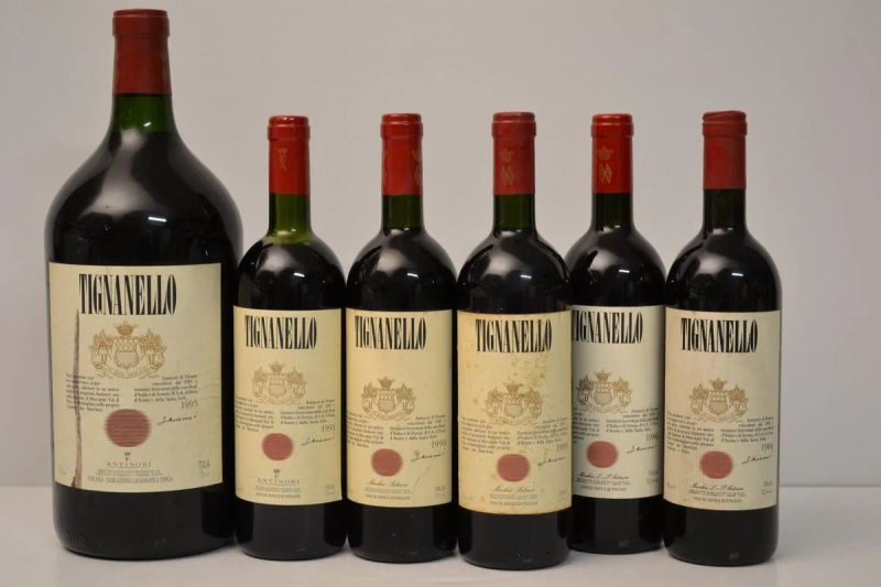 Tignanello Antinori  - Auction Fine Wine and an Extraordinary Selection From the Winery Reserves of Masseto - Pandolfini Casa d'Aste