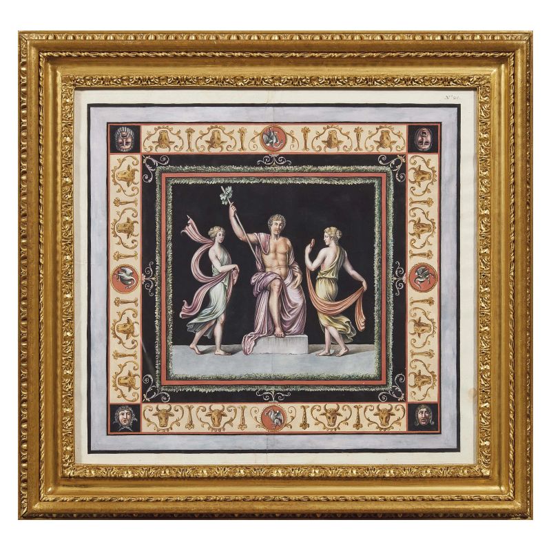 Central Italy, 19th century  - Auction INTERNATIONAL FINE ART AND AN IMPORTANT COLLECTION OF PENDULES “AU BON SAUVAGE” - Pandolfini Casa d'Aste