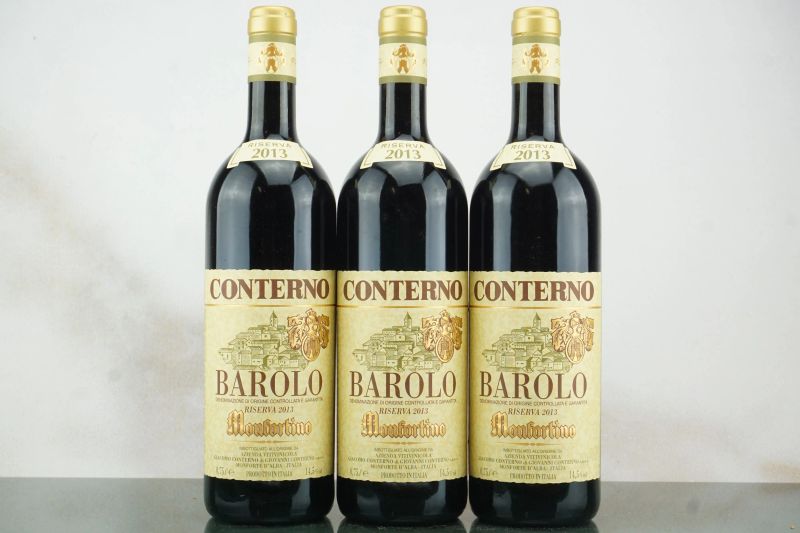 Barolo Monfortino Riserva Giacomo Conterno 2013  - Auction LA RAFFINATEZZA DELLA COMPLESSITA' - Fine and Rare Wine - Pandolfini Casa d'Aste