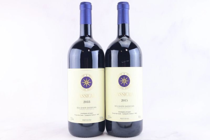 



Sassicaia Tenuta San Guido   - Auction La Joie du Vin - Fine and Rare Wine - Pandolfini Casa d'Aste
