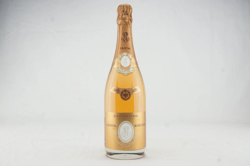 Cristal Ros&eacute; Louis Roederer 2008  - Auction THE SIGNIFICANCE OF PASSION - Fine and Rare Wine - Pandolfini Casa d'Aste