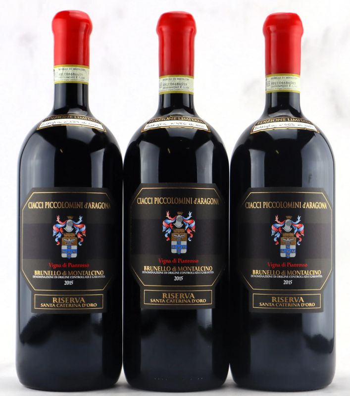 



Brunello di Montalcino Vigna Pianrosso Riserva Santa Caterina d'Oro Ciacci Piccolomini d'Aragona 2015  - Asta Vini Pregiati da una Ricercata Collezione - Pandolfini Casa d'Aste