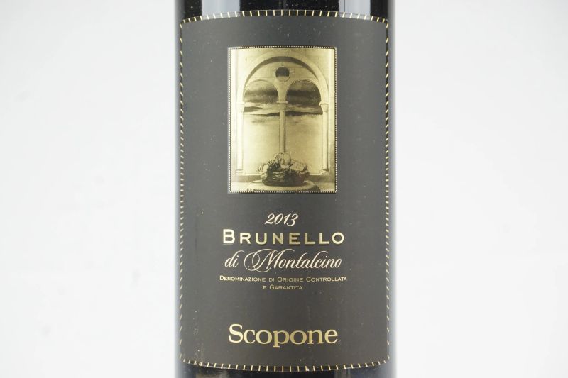      Brunello di Montalcino Scopone 2013   - Auction ONLINE AUCTION | Smart Wine & Spirits - Pandolfini Casa d'Aste