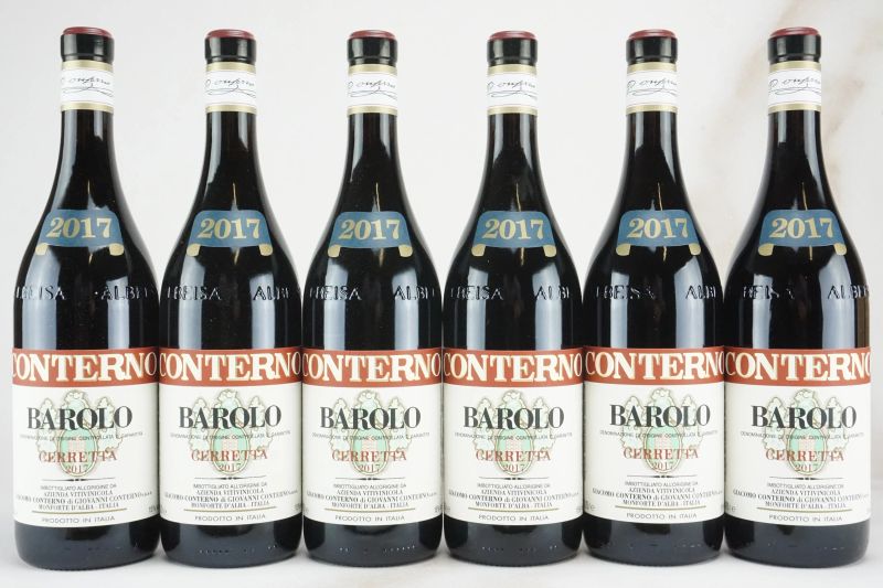 Barolo Cerretta Giacomo Conterno 2017  - Auction L'Armonia del Tempo | FINEST AND RAREST WINES - Pandolfini Casa d'Aste