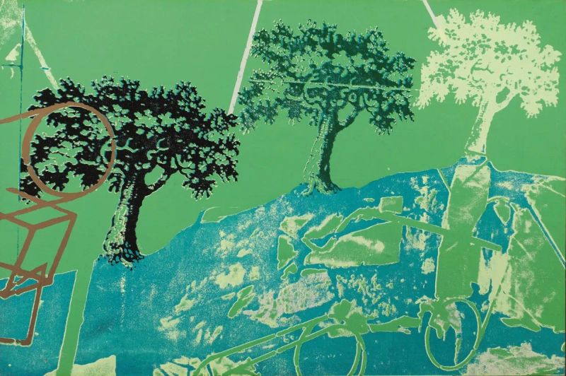  Mario Schifano   - Auction 20th Century Decorative Art - Pandolfini Casa d'Aste