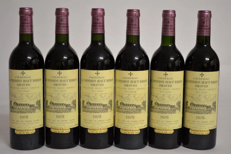 Chateau La Mission Haut Brion 1978  - Auction PANDOLFINI FOR EXPO 2015: Finest and rarest wines - Pandolfini Casa d'Aste