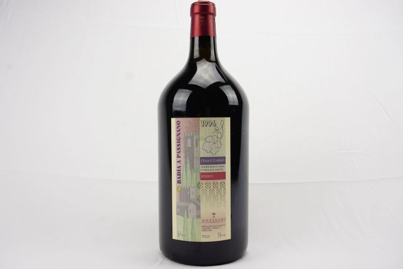      Chianti Classico Riserva Badia a Passignano Antinori 1996   - Asta ASTA A TEMPO | Smart Wine & Spirits - Pandolfini Casa d'Aste