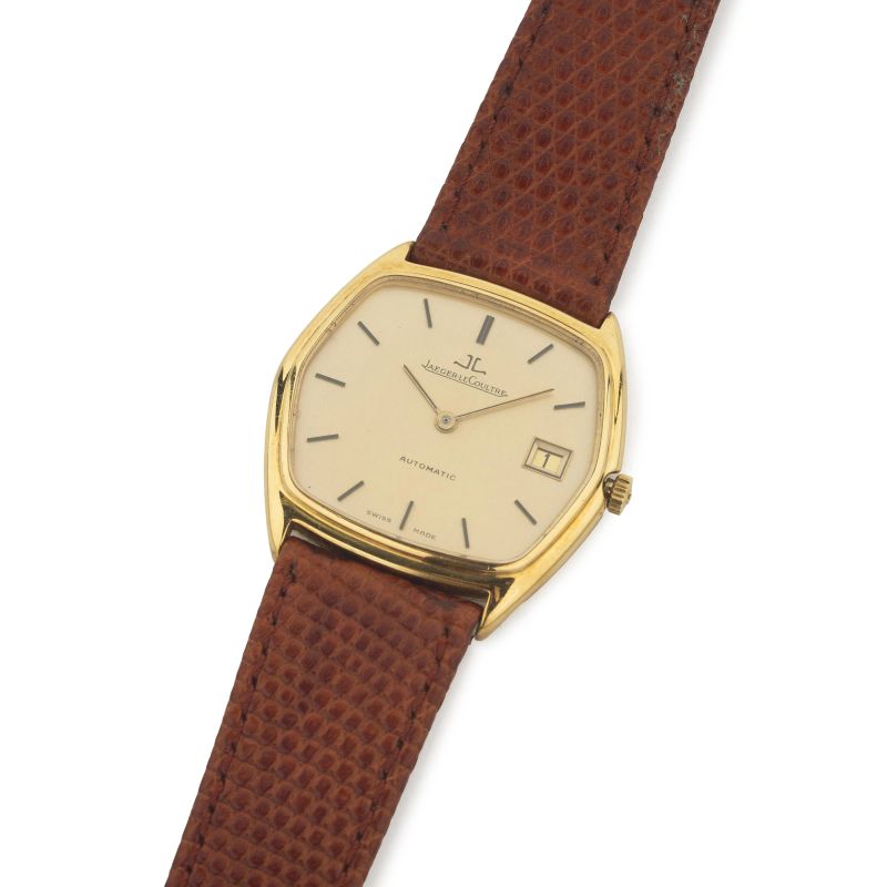 Jaeger Le Coultre : JAEGER LE COULTRE YELLOW GOLD WRISTWATCH  - Auction ARCADE |  WATCHES AND COLLECTIBLE PENS - Pandolfini Casa d'Aste