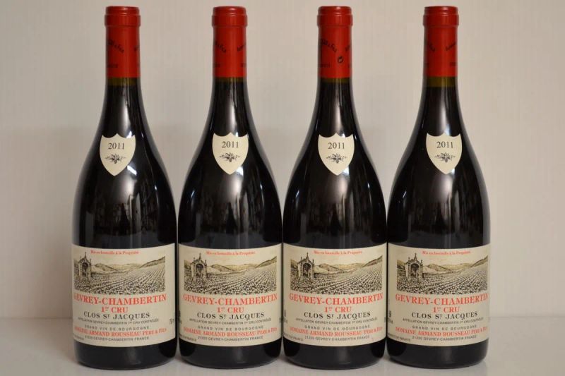 Gevrey-Chambertin Clos St. Jacques Domaine Armand Rousseau 2011  - Auction Finest and Rarest Wines  - Pandolfini Casa d'Aste