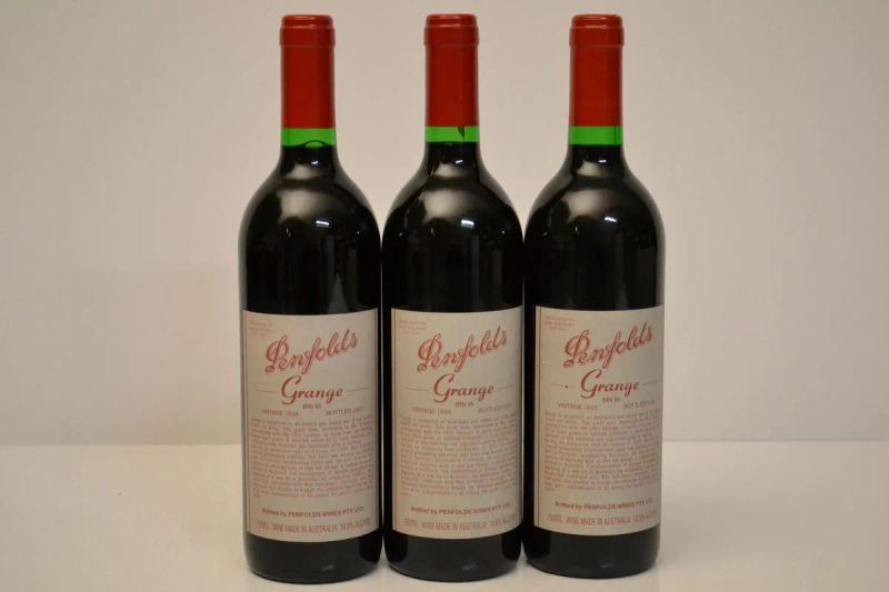 Grange Bin 95 Penfolds  - Auction Fine Wine and an Extraordinary Selection From the Winery Reserves of Masseto - Pandolfini Casa d'Aste