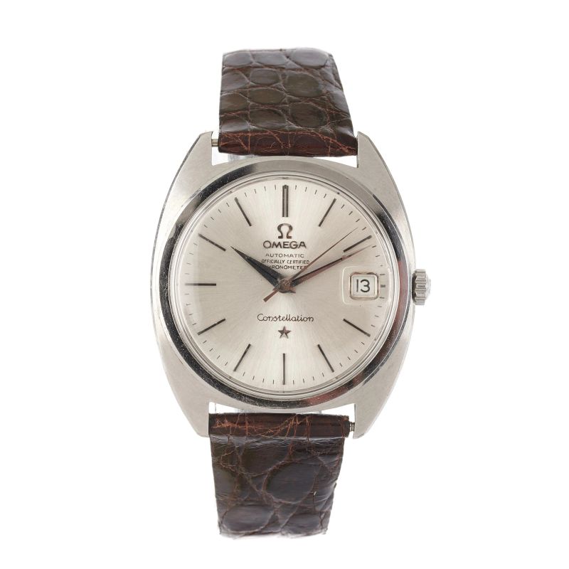 Omega : OMEGA CONSTELLATION REF. 168.017 STAINLESS STEEL WRISTWATCH  - Auction WATCHES - Pandolfini Casa d'Aste