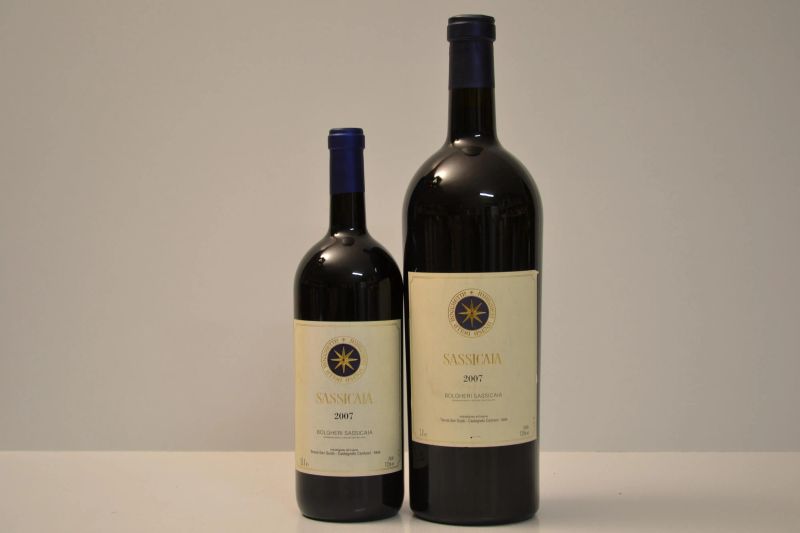 Sassicaia Tenuta San Guido 2007  - Auction the excellence of italian and international wines from selected cellars - Pandolfini Casa d'Aste