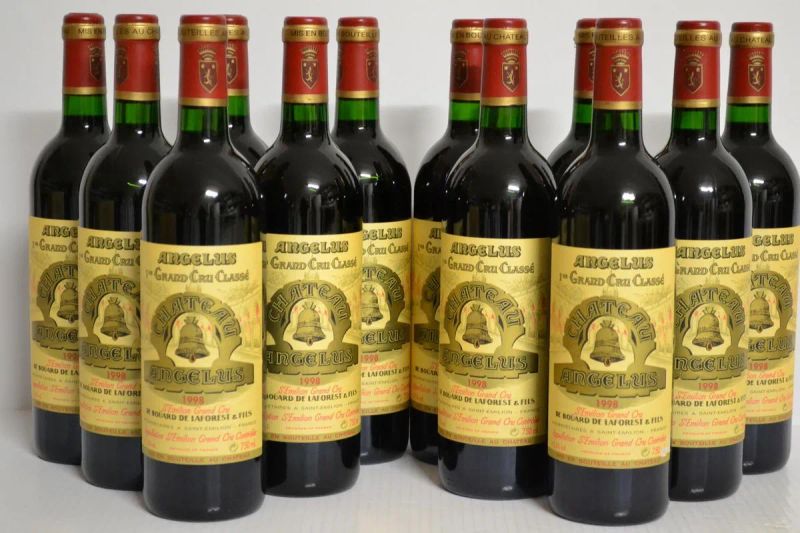 Chateau Angelus 1998  - Auction Finest and Rarest Wines - Pandolfini Casa d'Aste