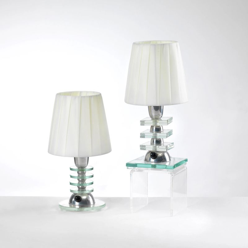 Coppia di lampade da comodino  - Asta Asta a tempo | Design e arti decorative del '900 - Pandolfini Casa d'Aste