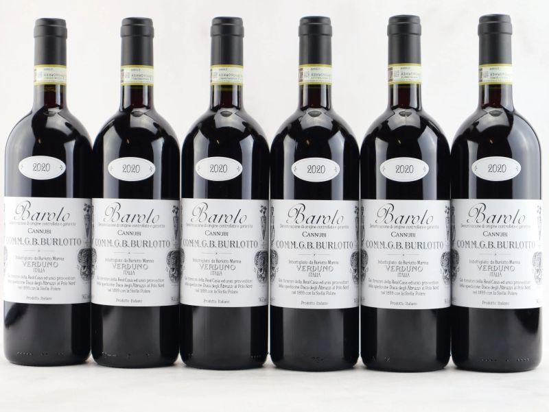 



Barolo Cannubi G. B. Burlotto 2020  - Asta ALCHIMIA - Vini Pregiati e da Collezione - Pandolfini Casa d'Aste