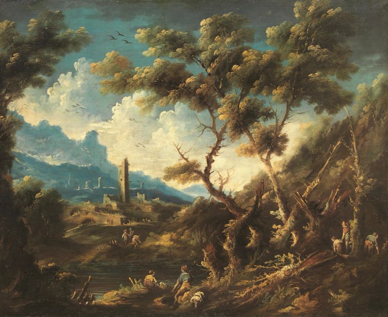 Cerchia di Antonio Francesco Peruzzini, fine del sec. XVII  - Auction 16TH TO 20TH CENTURY PAINTINGS - Pandolfini Casa d'Aste